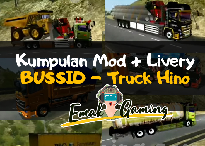 Kumpulan Mod BUSSID Truck Hino